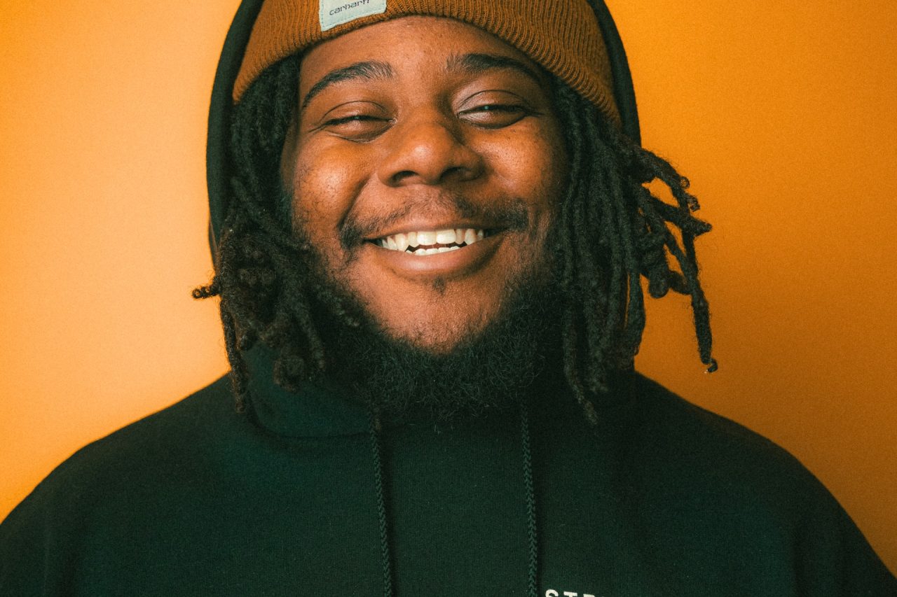 Smiling person